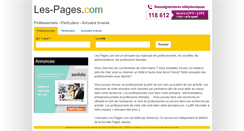 Desktop Screenshot of immobilier.les-pages.com