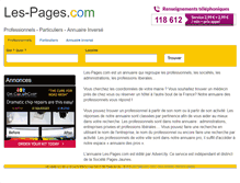 Tablet Screenshot of droit.les-pages.com