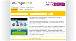 Desktop Screenshot of les-pages.com