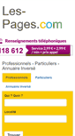 Mobile Screenshot of les-pages.com