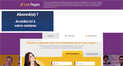 Desktop Screenshot of les-pages.info